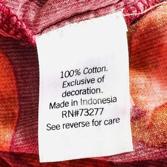 NWT SONOMA Women 3/4 Sleeve Pullover V-Neck Corduroy Cotton Floral Shirt Sz PXXL - Picture 13 of 14